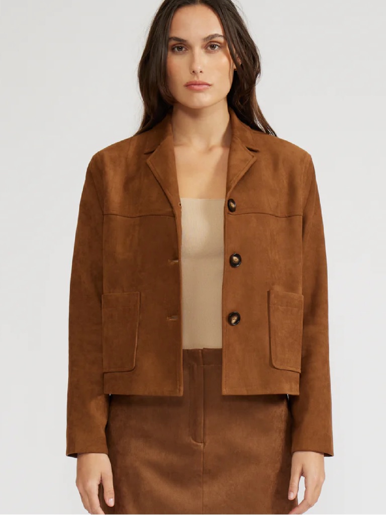 Brenda Faux Suede
